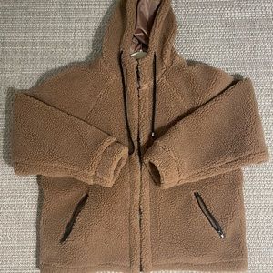 Boohoo Brown Jacket Size 6